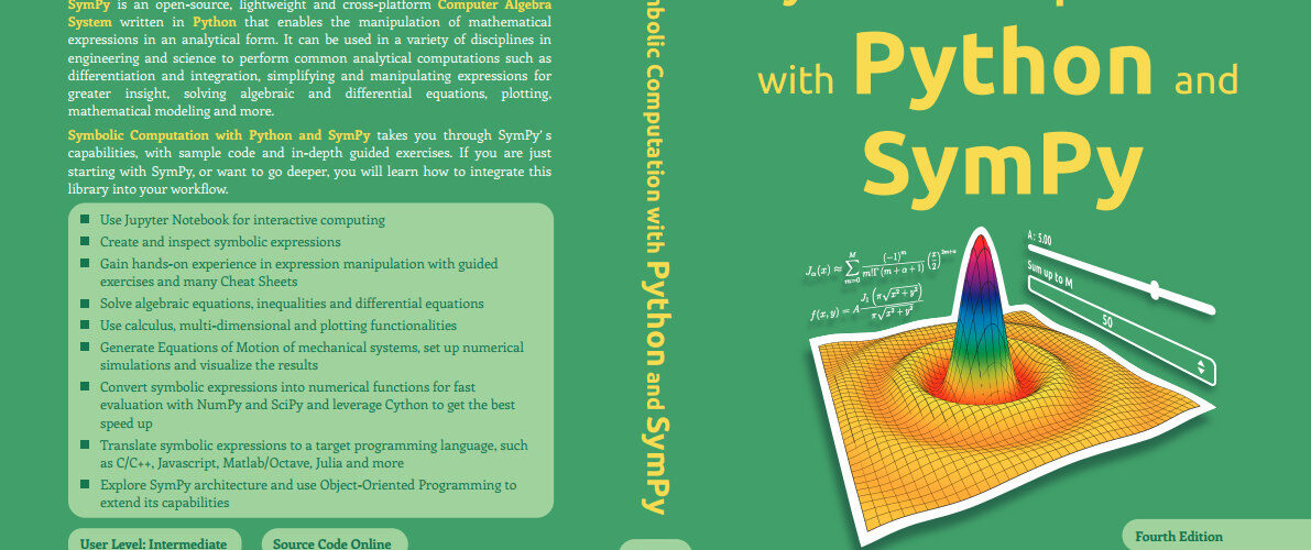 SymPy paperback cover image